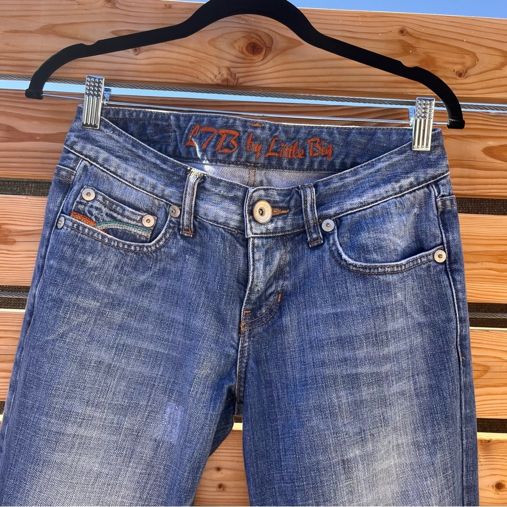 Women's Blue Straight Leg Jeans